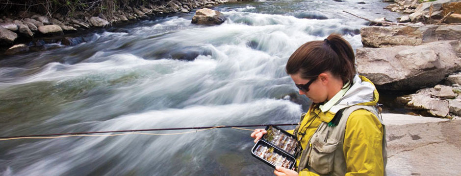 FEMALE ANGLERS WELCOME AT OUR LODGE